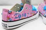 Load image into Gallery viewer, Lol doll shoes- Lol doll bling Converse-Girls Lol doll  Shoes-Lol doll  Converse
