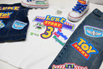 Load image into Gallery viewer, Toy story boys outfit - Toy story Denim Set-Boys Toy story boys denim set- toy story Birthday outfit

