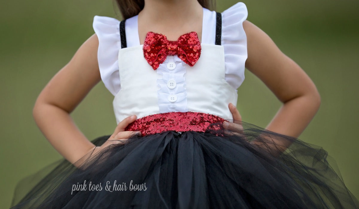 Mary Poppins Dress- Mary Poppins costume- Mary poppins tutu dress