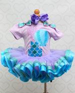 Load image into Gallery viewer, Mermaid Tutu set-Mermaid outfit-Mermaid dress- Mermaid tutu
