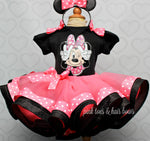 Load image into Gallery viewer, Mouse Tutu set- mouse outfit- mouse birthday outfit

