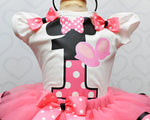 Load image into Gallery viewer, Mouse Tutu set- mouse outfit- mouse birthday outfit
