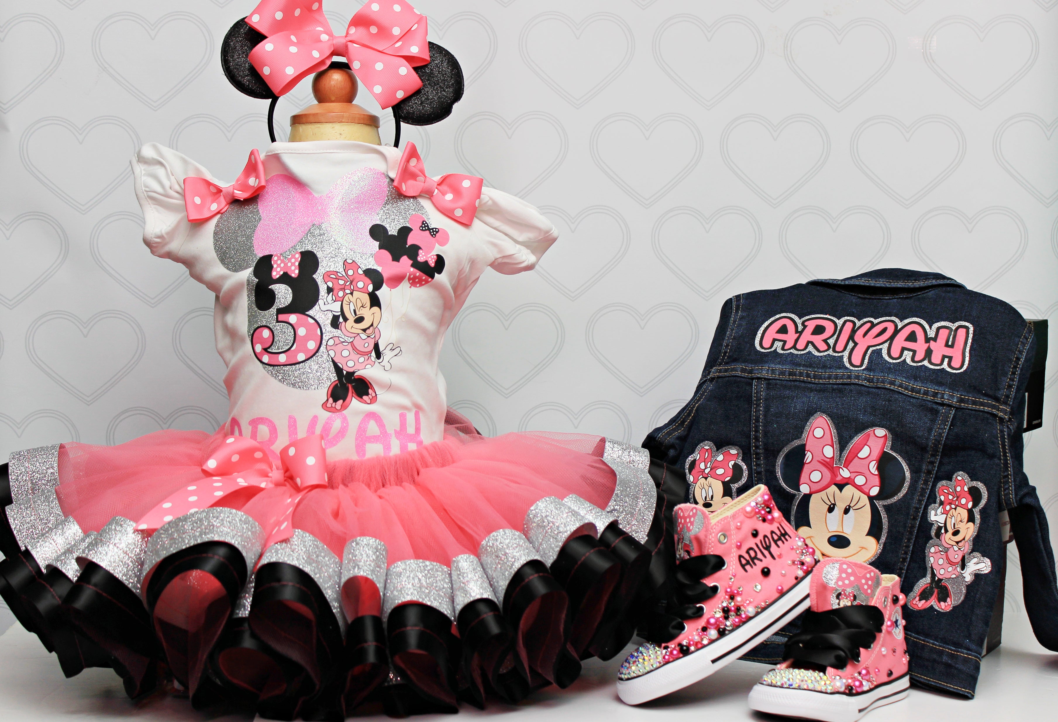 Mouse tutu set- Mouse outfit-Mouse birthday outfit