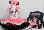 Load image into Gallery viewer, Mouse tutu set- Mouse outfit-Mouse birthday outfit
