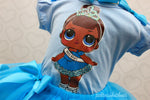 Load image into Gallery viewer, Miss Baby Lol surprise doll tutu set-lol surprise outfit- lol surprise dress
