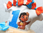 Load image into Gallery viewer, Moana tutu set-Moana outfit-Moana dress
