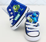 Load image into Gallery viewer, Monster Inc shoes- Monster Inc Converse-Boys- Monster Inc Shoes

