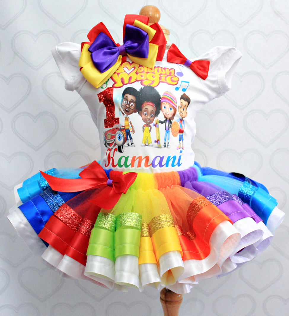 Motown Magic tutu set- Motown Magic outfit-Motown Magic dress-Motown Magic birthday(deluxe)