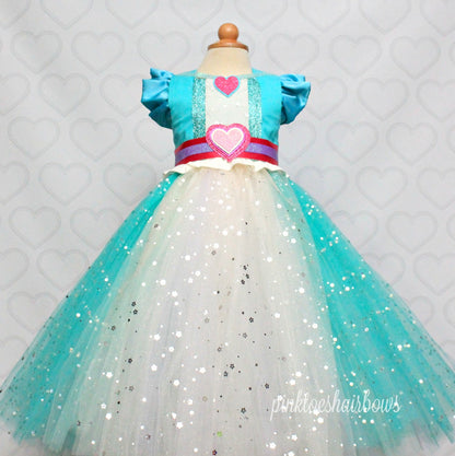 Nella the Princess Knight Dress-Nella the Princess Knight costume- Nella the Princess Knight tutu dress