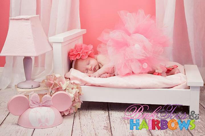 Minnie Mouse Newborn set-Light pink