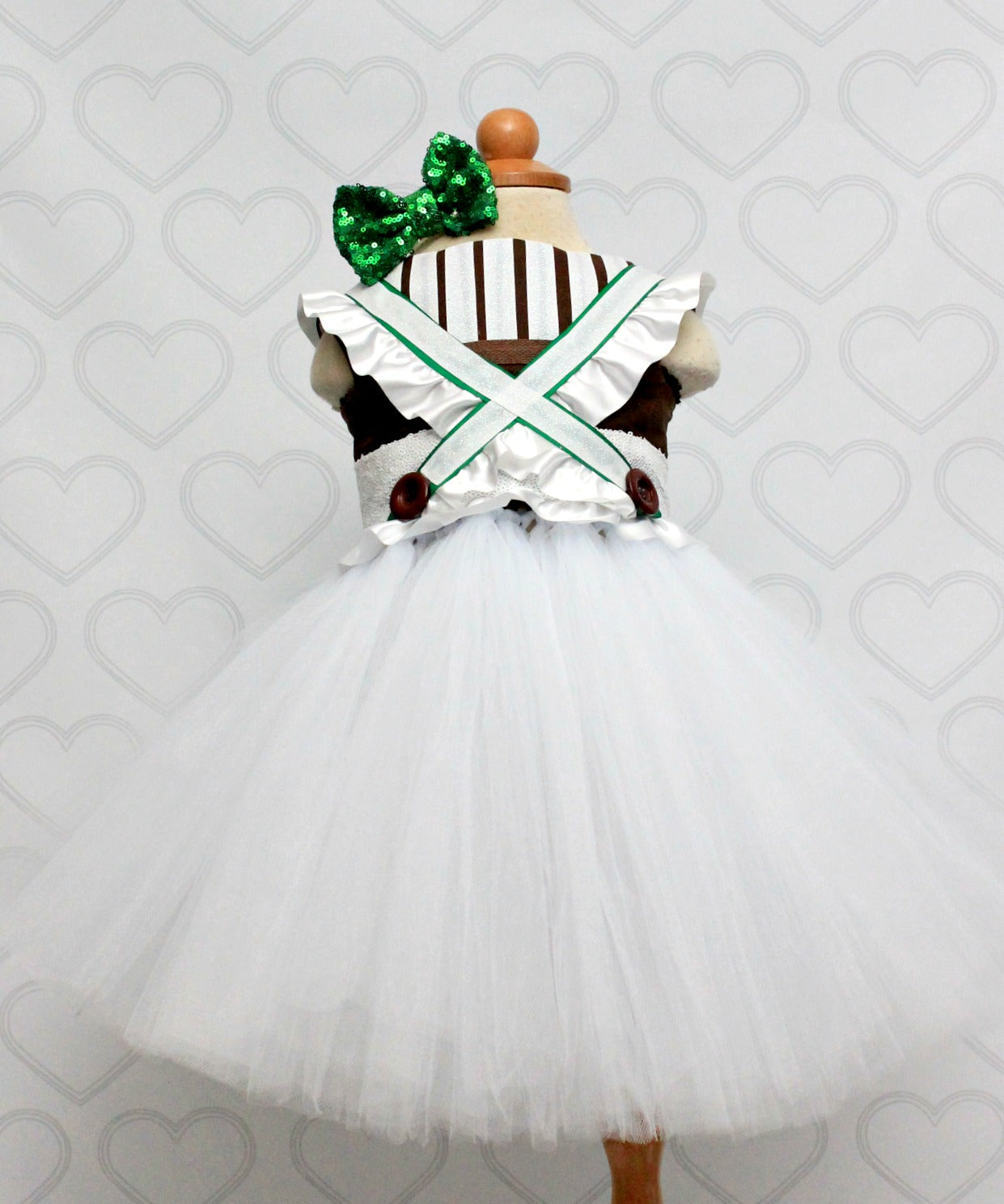 Oompa Loompa Costume- Oompa Loompa Dress- Oompa Loompa tutu dress-willy wonka dress