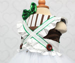 Load image into Gallery viewer, Oompa Loompa Costume- Oompa Loompa Dress- Oompa Loompa tutu dress-willy wonka dress
