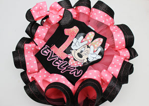 Mouse Tutu set- mouse outfit- mouse birthday outfit