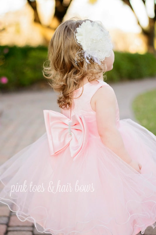 Peachy Pink Princess Dress