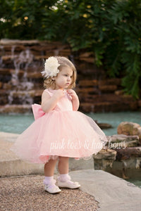 Peachy Pink Princess Dress