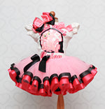 Load image into Gallery viewer, Pink Panther tutu set-Pink Panther outfit-Pink Panther dress
