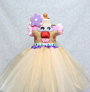 Ms potato head Costume-Ms potato head Tutu Dress- Ms potato head dress-Toy story costume
