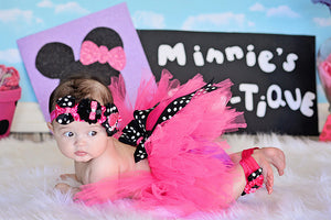 Minnie Mouse Infant Tutu set