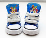 Load image into Gallery viewer, Baby Shark shoes-Baby Shark Converse-Boys Baby Shark Shoes
