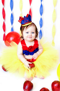 Snow white tutu set-Snow white cake smash Set