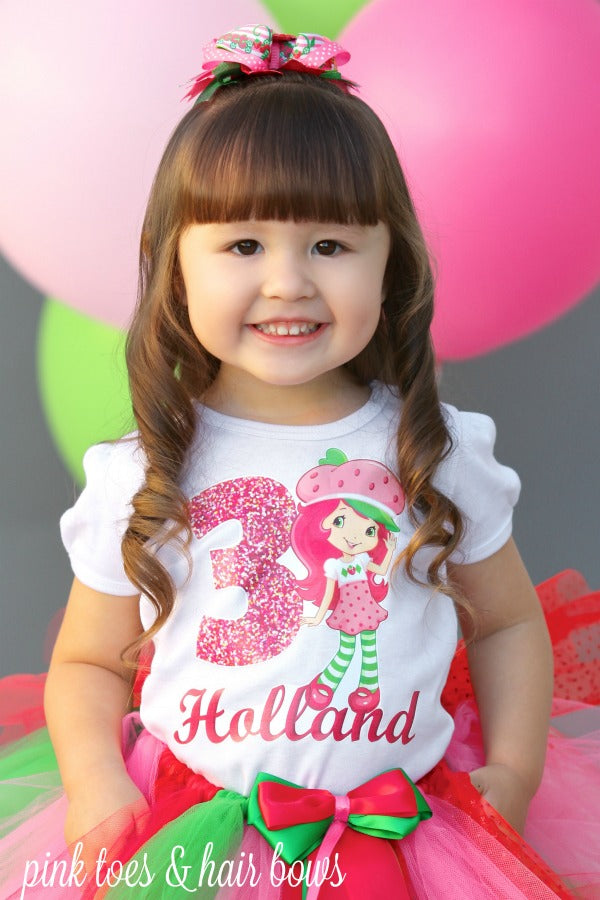 Strawberry shortcake birthday discount outfit