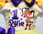 Load image into Gallery viewer, Rugrats tutu set-Susie tutu set- Rugrats outfit-Rugrats dress

