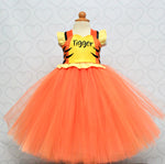 Load image into Gallery viewer, Tigger Costume- Tigger Tutu Dress- Tigger dress
