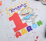 Load image into Gallery viewer, Rugrats Denim Set-Boys Rugrats denim set-Rugrats Birthday outfit-Rugrats boys outfit
