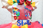 Load image into Gallery viewer, Trolls tutu set-Trolls outfit-Trolls dress-Poppy Trolls tutu set
