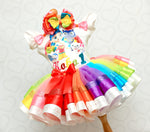 Load image into Gallery viewer, True and the Rainbow Kingdom tutu set-True and the Rainbow Kingdom outfit-True and the Rainbow Kingdom dress
