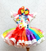 Load image into Gallery viewer, True and the Rainbow Kingdom tutu set-True and the Rainbow Kingdom outfit-True and the Rainbow Kingdom dress
