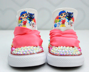 True and the Rainbow Kingdom shoes- True and the Rainbow Kingdom bling Converse-Girls True and the Rainbow Kingdom Shoes-True and the Rainbow Kingdom Converse