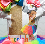 Load image into Gallery viewer, Unicorn tutu set- Unicorn outfit-Unicorn dress- unicorn party-unicorn birthday
