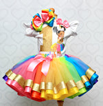 Load image into Gallery viewer, Unicorn tutu set- Unicorn outfit-Unicorn dress- unicorn party-unicorn birthday
