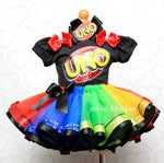 Load image into Gallery viewer, Uno Tutu set- Uno outfit-Uno dress- Uno tutu
