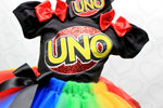 Load image into Gallery viewer, Uno Tutu set- Uno outfit-Uno dress- Uno tutu
