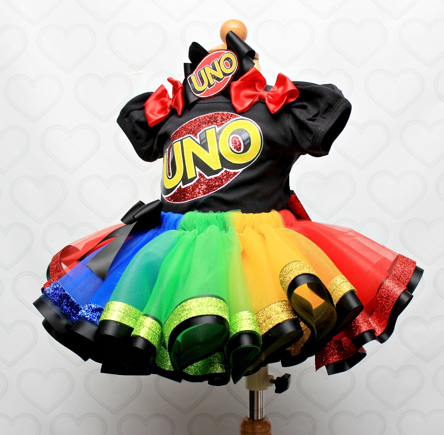 Uno Tutu set- Uno outfit-Uno dress- Uno tutu