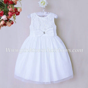 White lace Couture Dress-Ready to ship