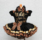 Load image into Gallery viewer, Wild One tutu set- Wild One outfit-Wild One dress-Wild One Birthday outfit
