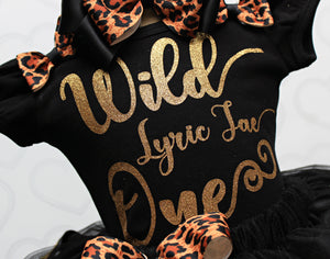 Wild One tutu set- Wild One outfit-Wild One dress-Wild One Birthday outfit