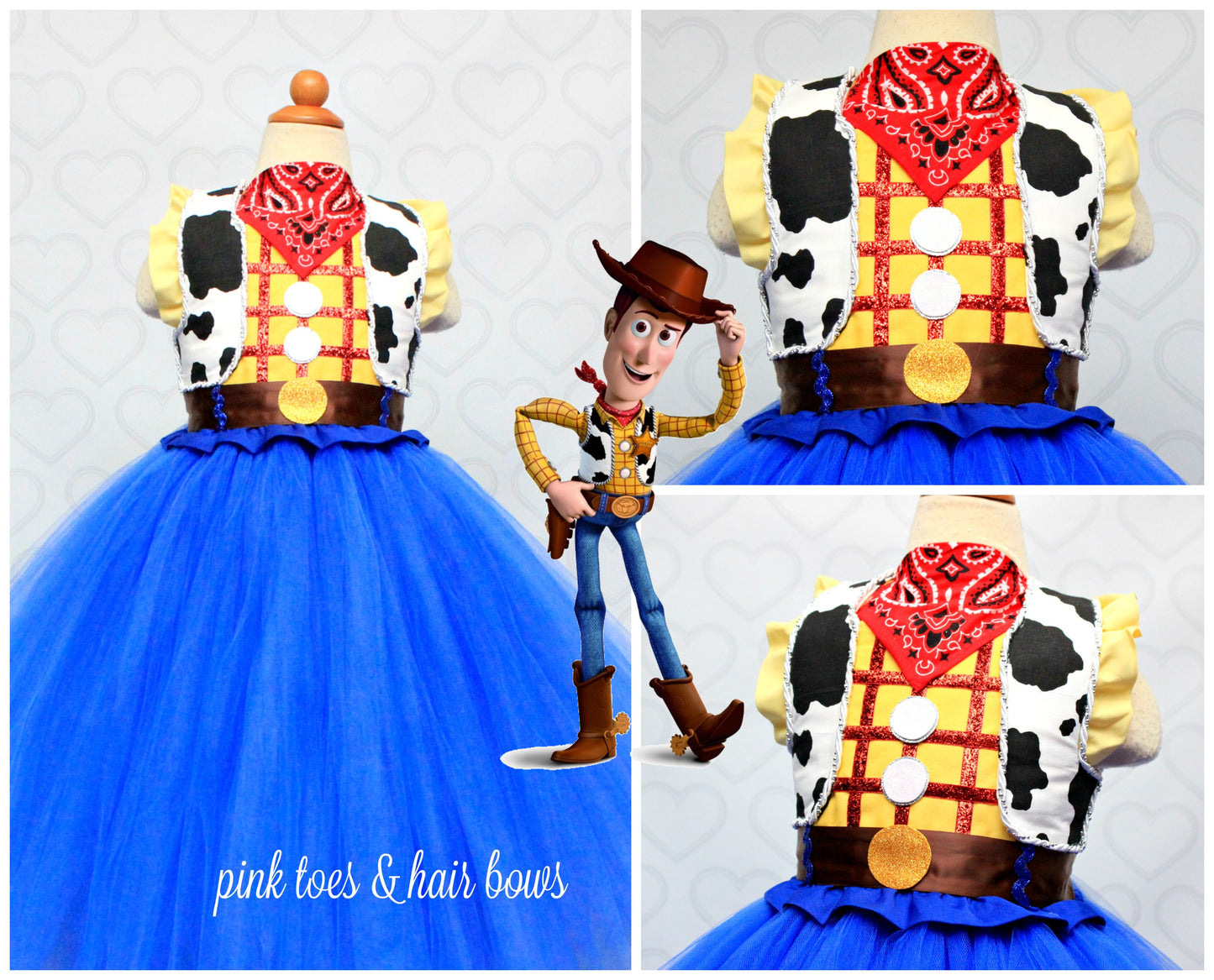 Woody Costume-Woody Tutu Dress- Woody dress-Toy story costume